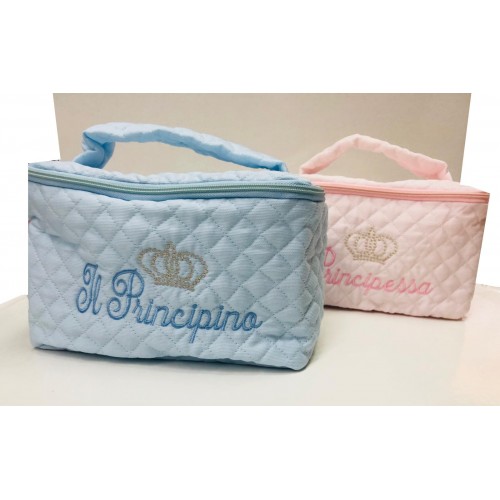 Beauty case bebè NANCY BABY PRINCIPINO\PRINCIPESSA - ART. 1513 - Shop  Trasparenza